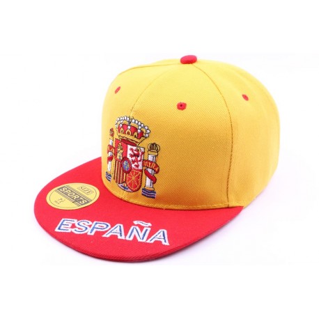 Casquette Snapback Espagne jaune et rouge ANCIENNES COLLECTIONS divers