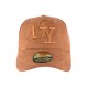 Casquette Baseball NY Marron façon daim Stally ANCIENNES COLLECTIONS divers