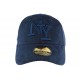 Casquette Baseball NY bleu marine façon daim Stally ANCIENNES COLLECTIONS divers