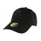 Casquette baseball noire tête de mort noir effet daim Bony ANCIENNES COLLECTIONS divers