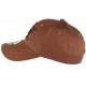 Casquette baseball NY Marron en coton brillant Shiny ANCIENNES COLLECTIONS divers