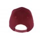 Casquette baseball NY rouge bordeaux en coton brillant Shiny ANCIENNES COLLECTIONS divers