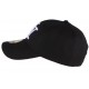 Casquette Baseball noire NY Blanc en coton classe couture ANCIENNES COLLECTIONS divers