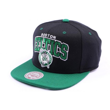 Casquette snapback Boston Celtics Noir et Verte ANCIENNES COLLECTIONS divers