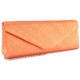 Longue pochette mariage orange en sisal Maltea ANCIENNES COLLECTIONS divers