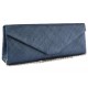 Longue pochette mariage bleu marine en sisal Maltea ANCIENNES COLLECTIONS divers