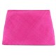 Pochette mariage fuchsia losange en sisal Hegy ANCIENNES COLLECTIONS divers