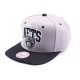 Casquette snapback Brooklyn Nets Grise et Noir ANCIENNES COLLECTIONS divers