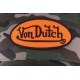 Casquette filet Von Dutch Camouflage kaki orange CASQUETTES VON DUTCH