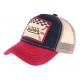 Casquette Trucker Von Dutch Square Motors Marine et Rouge CASQUETTES VON DUTCH