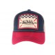 Casquette Trucker Von Dutch Square Motors Marine et Rouge CASQUETTES VON DUTCH