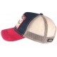 Casquette Trucker Von Dutch Square Motors Marine et Rouge CASQUETTES VON DUTCH