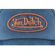 Casquette baseball Von Dutch Bleu et Orange Bob ANCIENNES COLLECTIONS divers