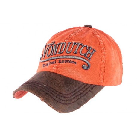 Casquette Von Dutch vintage orange Halton ANCIENNES COLLECTIONS divers