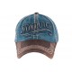 Casquette Von Dutch Retro Bleue Halton ANCIENNES COLLECTIONS divers