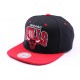 Casquette snapback Chicago Bulls Noir et Rouge ANCIENNES COLLECTIONS divers