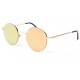 Lunette de soleil ronde miroir dore Obladi LUNETTES SOLEIL Eye Wear