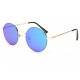 Lunette de soleil ronde miroir bleu Obladi LUNETTES SOLEIL Eye Wear