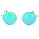 Lunette de soleil ronde miroir bleu Obladi LUNETTES SOLEIL Eye Wear