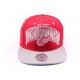 Snapback Detroit Redwings Rouge et Grise CASQUETTES Mitchell & Ness