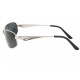 Lunettes de soleil polarisées sport argent Dake LUNETTES SOLEIL Eye Wear