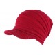 Bonnet Casquette Rasta Rouge Kift Nyls Création BONNETS Nyls Création