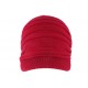 Bonnet Casquette Rasta Rouge Kift Nyls Création BONNETS Nyls Création