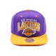 Casquette snapback Los Angeles Lakers Violette et Jaune ANCIENNES COLLECTIONS divers