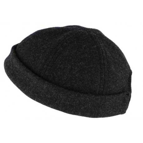 Bonnet Docker Gris Anthracite laine Leon Montane BONNETS Léon montane