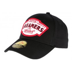 Casquette Baseball NY Noire et Blanche Dreamers ANCIENNES COLLECTIONS divers