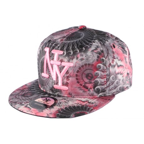 Casquette NY Grise et Rose PsyCircus ANCIENNES COLLECTIONS divers