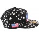 Casquette Snapback Noire drapeau USA et Etoiles ANCIENNES COLLECTIONS divers