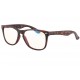 Lunette anti lumiere bleu rectangle marron Mixy Lunette anti Lumière Bleu ROSALBA