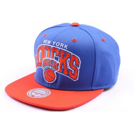 Snapback New York Knicks bleu et orange ANCIENNES COLLECTIONS divers