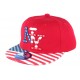 Casquette NY Enfant Rouge drapeau USA à partir de 6 ans ANCIENNES COLLECTIONS divers