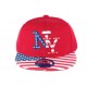 Casquette NY Enfant Rouge drapeau USA à partir de 6 ans ANCIENNES COLLECTIONS divers