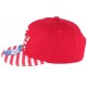 Casquette NY Enfant Rouge drapeau USA à partir de 6 ans ANCIENNES COLLECTIONS divers