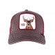 Casquette Goorin Buck Fever Cerf Marron et Rouge ANCIENNES COLLECTIONS divers