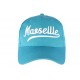 Casquette Marseille Bleu Foot en coton ANCIENNES COLLECTIONS divers