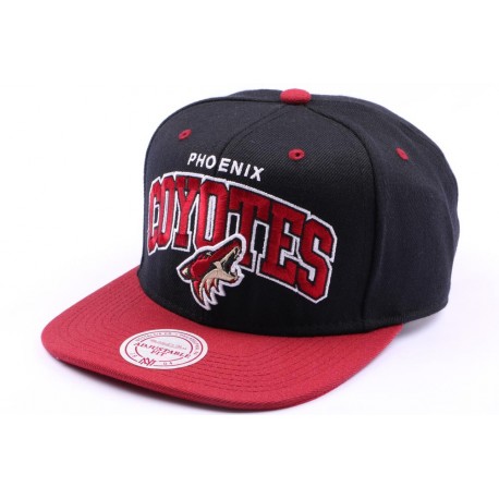 Snapback Phoenix Coyotes Noir et Rouge ANCIENNES COLLECTIONS divers