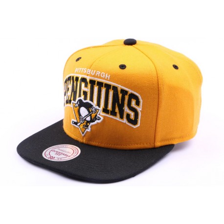 Snapback Pittsburgh Penguins jaune et noir ANCIENNES COLLECTIONS divers