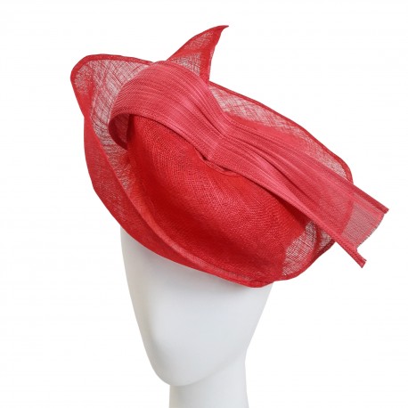 Chapeau Mariage Fuchsia Camine Céline Robert ANCIENNES COLLECTIONS divers