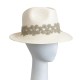 Fedora mariage Ecru Candez Céline Robert ANCIENNES COLLECTIONS divers