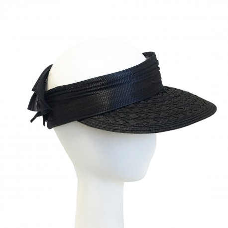 Casquette Mariage Noire Eria Céline Robert ANCIENNES COLLECTIONS divers