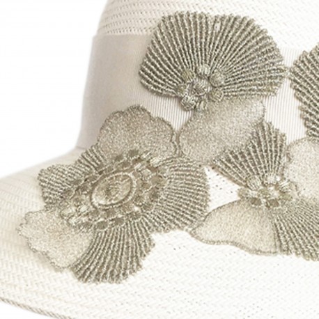 Chapeau Mariage Ivoire Jalapite Céline Robert ANCIENNES COLLECTIONS divers