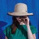 Chapeau Mariage Naturel Maleyo Céline Robert ANCIENNES COLLECTIONS divers