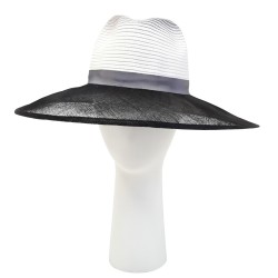 Chapeau Mariage Noir Walamo Céline Robert ANCIENNES COLLECTIONS divers