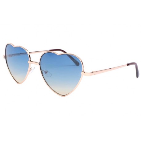 Lunettes de soleil coeur bleu Lovely LUNETTES SOLEIL Eye Wear