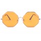 Lunettes de soleil octogonales jaunes Fashion Octy LUNETTES SOLEIL Eye Wear