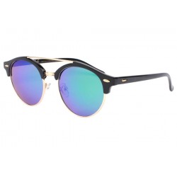 Lunettes de soleil miroir bleu rondes Fily LUNETTES SOLEIL Eye Wear